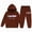 C81--Coffee, variant on Toddler Baby Girl Outfits Toddler Fall Winter Clothes Cute Long Sleeve Sweatshirt Tops Pants Set Infant 2Pcs Clothing,12-13 Years,Grey