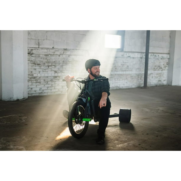 Huffy Green Machine 36-Volt Electric Drift Trike, Black, for