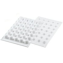 Silikomart Truffles5 Silicone Mold with 35 Cavities, Each 0.86 Inch Diameter x 1.77 Inch High