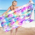 thumbnail image 3 of Summer Microfiber Beach Towel Double-faced Velvet Quick-drying Bath Towel, 3 of 3