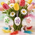thumbnail image 3 of Easter Eggs 6 Pack Plastic Open Egg Shells For DIY Decorations, Easter Basket Fillers, Party Supplies, Egg Hunt, Multicolor Reusable Simulation Eggs, 3 of 6