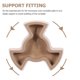 thumbnail image 3 of IDEANATEGRATE 2Ud Acoplador De Plástico Para Microondas Soporte Estable Para Giratorio Beige, 3 of 6