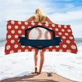 Beach Towel For The Sports Fan Pool Fun Summer Fun In Baseball