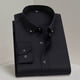 thumbnail image 1 of pstuiky camisas de manga larga para hombre, Camisa de negocios para hombre con cuello abatible y botones de manga larga Tops casuales para hombres l, 1 of 5