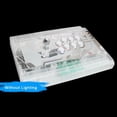 thumbnail image 4 of (8PCS 24MM clear button with blue LED) Original Qanba Illuminated Push Button 24MM Qanba Sanp In LED Buttons for Arcade Machine DIY Cabinet Machine JAMMA, 4 of 6