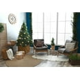 thumbnail image 2 of 16" x 16" Simply Daisy Patterned Trees Winter Polyester Accent Pillow, Frosting Qty 1, 2 of 4
