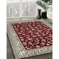thumbnail image 2 of Ahgly Company Indoor Square Traditional Saffron Red Persian Area Rugs, 4' Square, 2 of 6