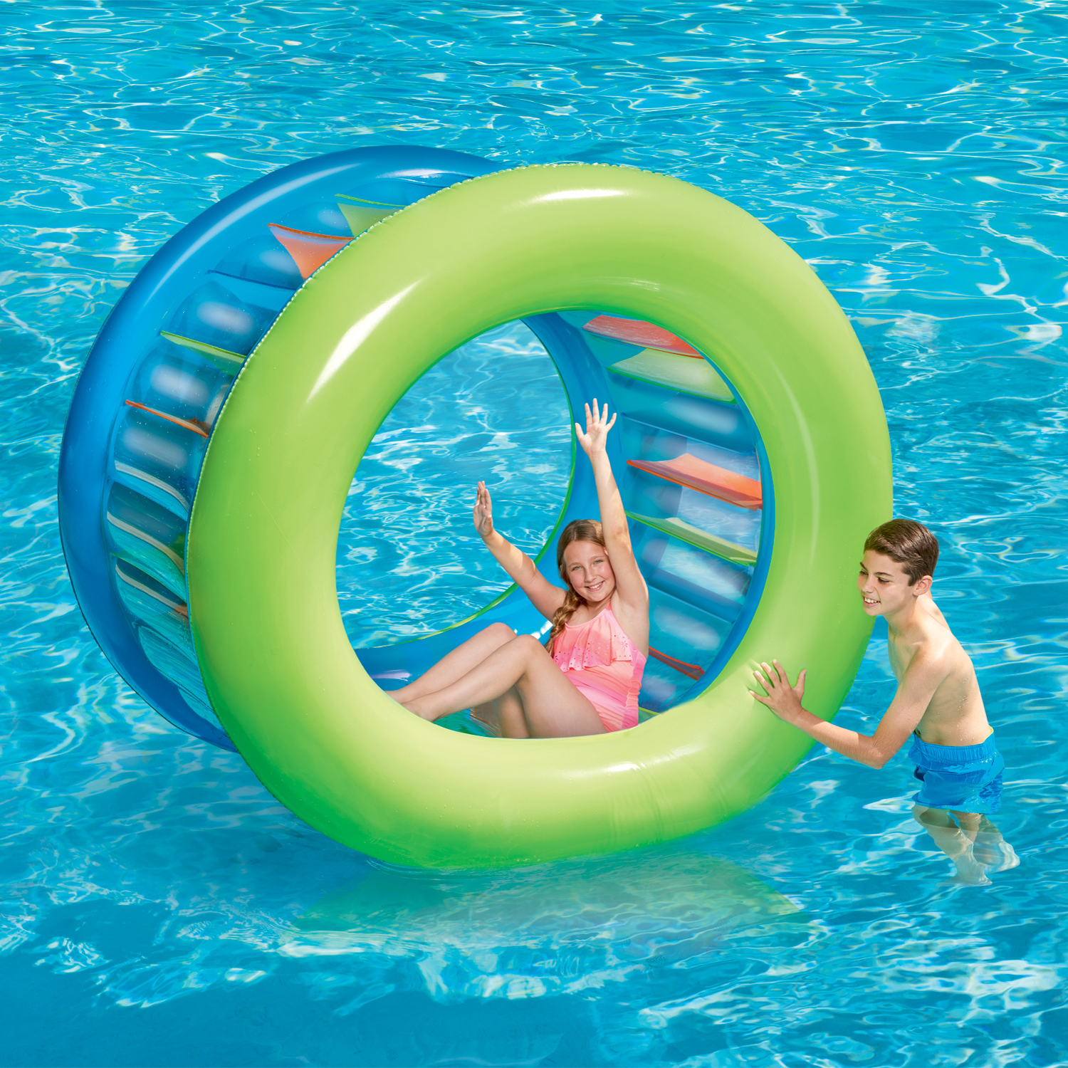 giant inflatable water wheel