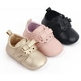 thumbnail image 5 of HsdsBebe?Baby?Boys?Girls?Oxford?Shoes?PU?Leather?Soft?Rubber?Sole?Sneakers??Anti-Slip?Toddler?Ankle?Boots?Infant?Walking?Shoes Moccasins, 5 of 5