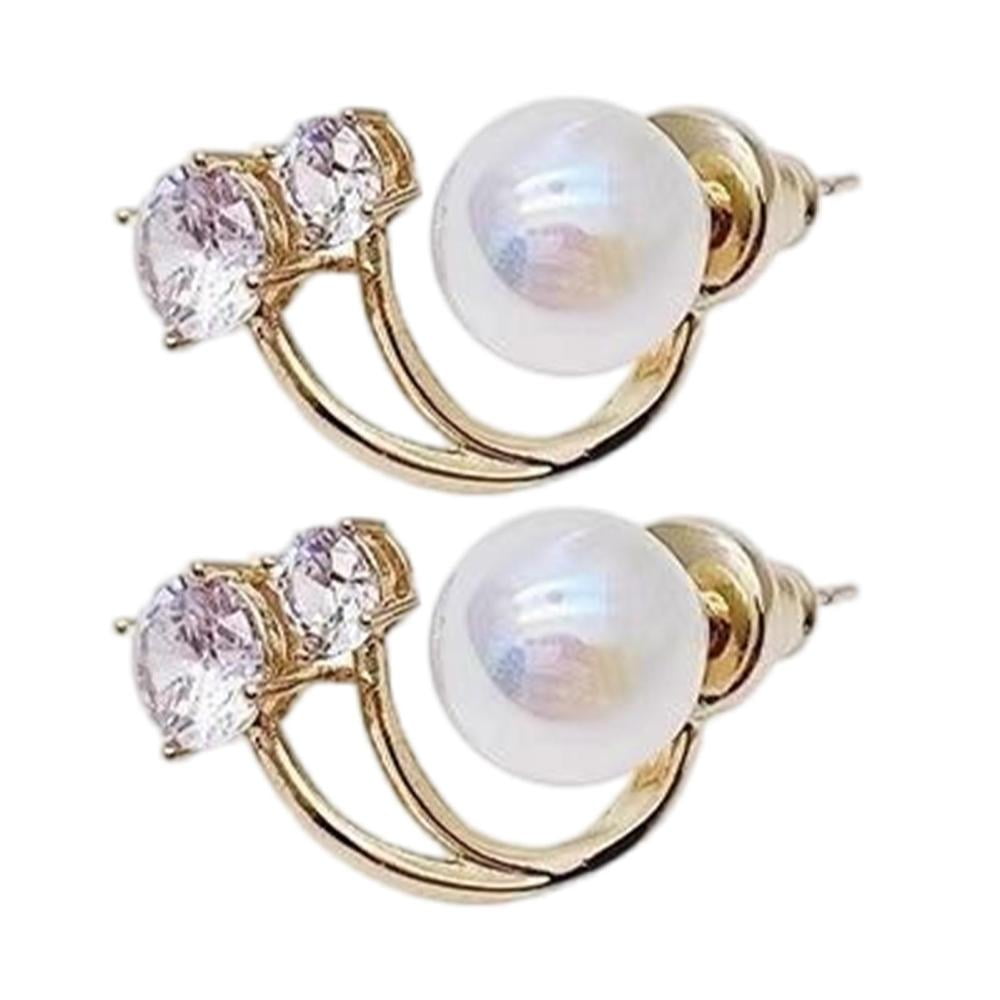 Stud Germanium Earrings for Drainage