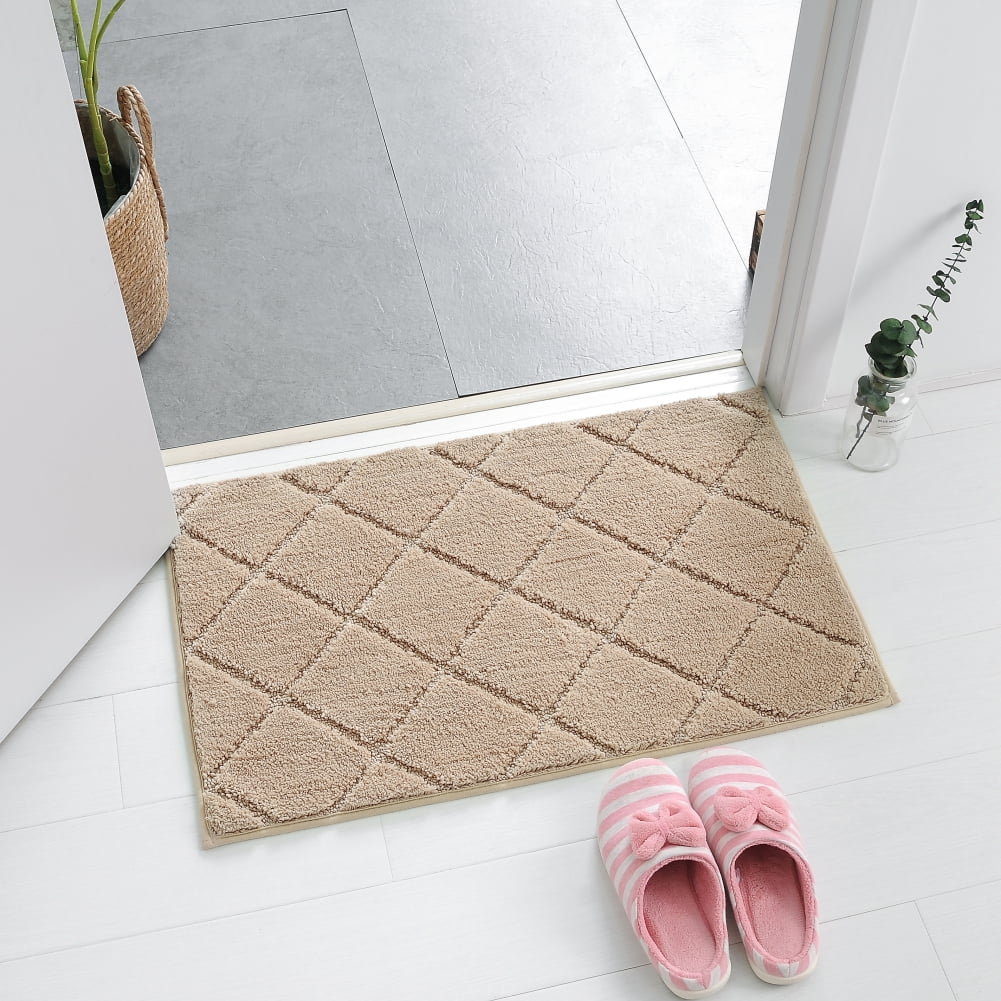 Microfiber Bath Mat, Extra Soft and Absorbent Bathroom Mat, NonSlip
