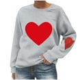 thumbnail image 2 of Neewe Women's Casual Crew Neck Sweatshirt Loose Soft Long Sleeve Pullover Tops, 2 of 3
