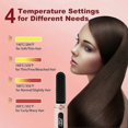 thumbnail image 3 of Women's Cordless Hair Straightener with Negative Ions, 30 Seconds Fast Heat-up, USB Rechargeable, Portable Travel Hair Straightener -GSL, 3 of 5