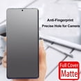 thumbnail image 3 of Para ZTE Blade A72 5G A71 A72S A31 Plus A52 Lite A51 A7 A7S A7P A5 2020 A3 2019 Protector De Pantalla De Cubierta Completa Película De Hidrogel Transparente Mate Anti-Luz Azul, 3 of 4