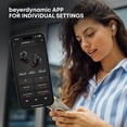 thumbnail image 5 of beyerdynamic Amiron 300 True Wireless Noise Cancelling Earbuds, Multipoint Bluetooth® 5.3 with Active Noise Cancellation, up to 10 Hours of Battery Runtime, Black, 5 of 8