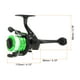 thumbnail image 2 of Carrete de pesca Uxcell, carretes de pesca ultra suaves y potentes con líneas de pesca, negro, verde, 2 of 6