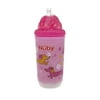 Nuby 10oz Insulated Flip-It Straw Light Up Cup, Colors May Vary
