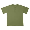 thumbnail image 3 of Toddler Boy Polo Shirt 4t-5t Army Green Boys T Shirts Solid Color Shirts for Boys Short Sleeve Top Comfy Gentleman Tops Toddler Baby Boy Clothes 7-8 Years, 3 of 6