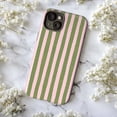 thumbnail image 6 of Pink Green Striped Phone Case, Summer Aesthetic for iPhone 17 16 15 14 13 12 11 Pro Plus Mini, 6 of 6
