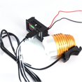 thumbnail image 2 of Rosie LED Digital Voltmeter Voltage Meter Volt Tester Dual USB 5V 2A For DC 12V Car 1 Pack, 2 of 7