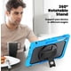thumbnail image 5 of Funda para Samsung Galaxy Tab S10 FE+ Plus de 13,1 pulgadas modelo 2025 (X620/X626B), funda protectora resistente a prueba de golpes con protector de pantalla, soporte giratorio de 360°,correa de mano, 5 of 9