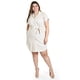 thumbnail image 5 of Vestido camisero de lino Roman Fashion /Tallas Extras, 2336 (Arena) beige 38, 5 of 6