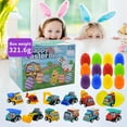 thumbnail image 2 of Xihbxyly Huevos de Pascua, Huevos de Plástico Rellenos de Colores, Juguetes Táctiles Sorpresa, Juego Duradero para Aliviar El Estrés, Decoración Navideña, Regalos de Fiesta, Perfectos para Todas Las, 2 of 7