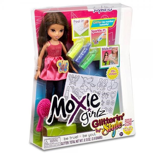 Moxie Girlz Glitterin' Style Doll - Sophina - Walmart.com - Walmart.com