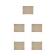 thumbnail image 1 of Guardoinrt Easy To Clean Cat Accessories Comfortable And Soft Litter Box Mat Cute Practical Beige 30*30cm 5Set, 1 of 6