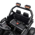 thumbnail image 4 of iYofe 12V Powered Ride on Car UTV, Kids Ride on Toys for Toddlers Ages 3-5, Ride on Vehicles with Remote Control, Bluetooth, Music, 4 Wheels Suspension, Electric Cars for Kids Boys Girls, Black, 4 of 10