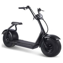 MotoTec Fat Tire 60v 18ah 2000w Lithium Electric Scooter Black