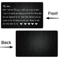 thumbnail image 4 of 1 pc My Love Wallet Card Engraved Wallet Insert Metal Wallet Card Insert Anniversary Romantic Mini Love Notes Gift For Men Husband Boyfriend Fiance Valentine Day Wedding Birthday Christmas, 4 of 7