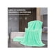 thumbnail image 4 of Juego De Toallas Baño Lana Suave  6 Piezas Verde Belug  Juego De Toallas Baño, 4 of 4