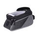 thumbnail image 3 of Bike Front Frame Pannier Titular Top Tube Bag Ciclismo Bolsa de nylon de almacenamiento a prueba de agua, negro Jooan Modelo, 3 of 6