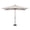 White, variant on SimplyShade 10ft Outdoor Patio Rectangle Market Umbrella with Bronze Push Button Tilt, Red