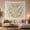 Lotus Geometry, variant on Floral Garden Mandala with Toned Consists Numerous, Mystical Fantasy for Space Lovers, Aesthetic Wall Decor, Valentine'S Day Gift, Tapestry Wall Hanging for Dorm and Living Room