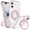 Ballet Pink, variant on iPhone 17 Case with Stand, 360 Magnetic Ring Stand, Military-Grade Protection [Compatible with MagSafe] Shockproof Case for iPhone 17 Slim Cover Adjustable Foldable Kickstand, Clear