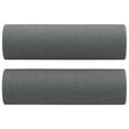 thumbnail image 5 of vidaXL 3 Piece Sofa Set with Pillows Dark Gray Fabric, 5 of 8