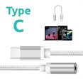 thumbnail image 4 of Gwong Electrónica Braidy Type-C Macho a 3,5 mm Auriculares femeninos Tack Adapter Cable Convertidor de cable, 4 of 7