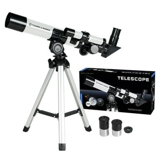 TELMU Professional High Powered Telescope, 70mm Aperture 400mm AZ