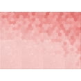thumbnail image 1 of Ahgly Tapis Rectangulaire Lavable en Machine Intérieur Transitionnel Rouge Pastel Rose, 5 Pieds x 7 Pieds, 1 of 7