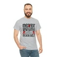 thumbnail image 5 of Never Underestimate An Old Man With A Black Belt Shirt, Karate Tee -ID: 663, 5 of 7