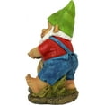 thumbnail image 5 of Design Toscano Happy as a Pig in Slop Garden Gnome Statue, 5 of 5