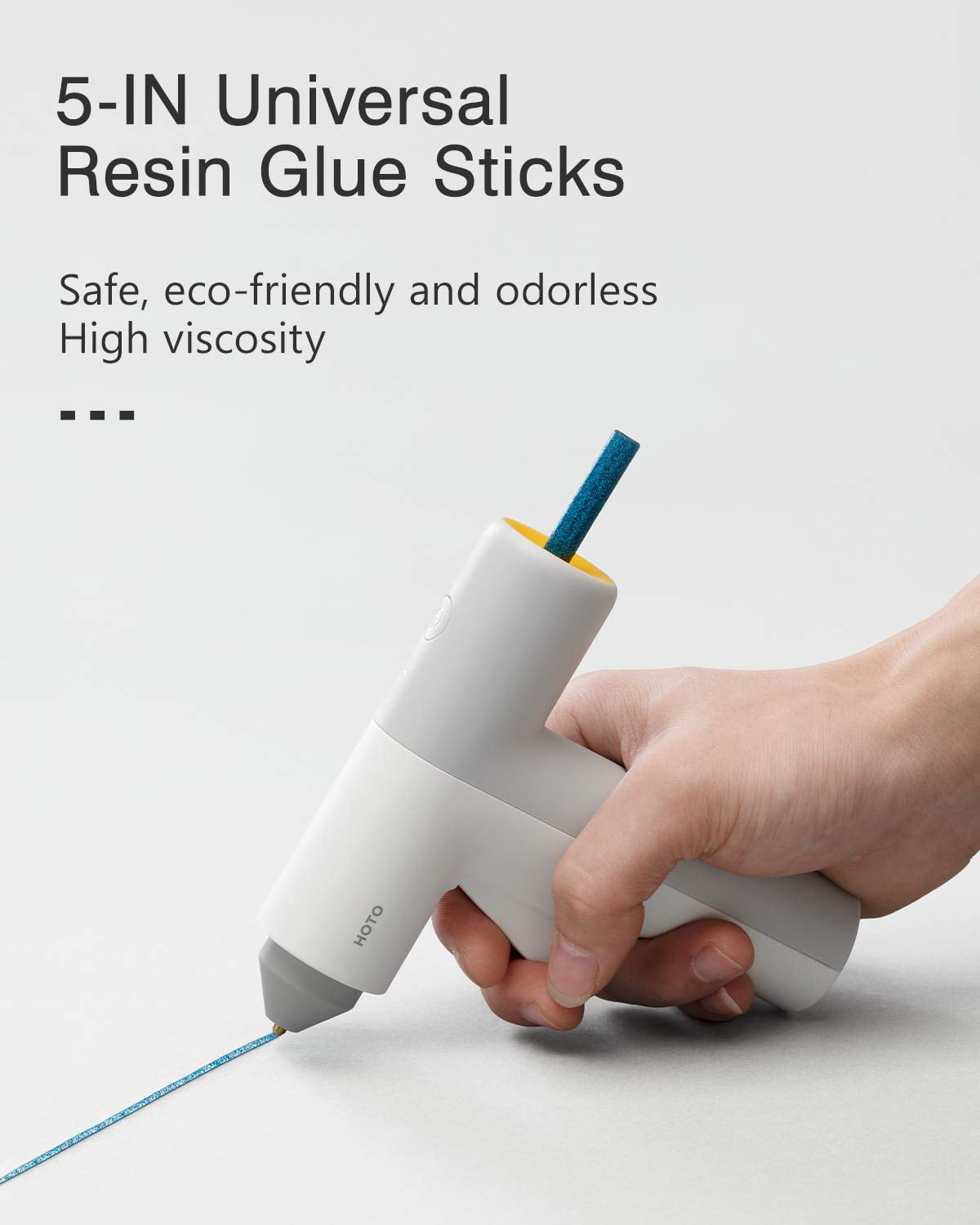 Hot Glue Sticks, 20 Pcs Glitter Hot Glue Sticks, Glue Gun Sticks, Colored Glue Sticks, 6 Colors for DIY Projects and Arts Crafts DIY Fabric, 5" x 0.28"