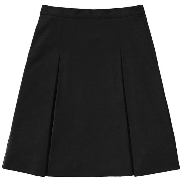 Classroom School Uniforms Adult Ponte Knit Kick Pleat Skirt 55404Z, 15/ ...