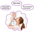 thumbnail image 4 of Blue Giraffe Modelling Infant Teething Chew Toys , Silicone Baby Teether Baby Teether Toy For Babies 3 Months+, Teething Rattle Sensory Teether Toy For Sucking Needs, BPA Free, 4 of 4