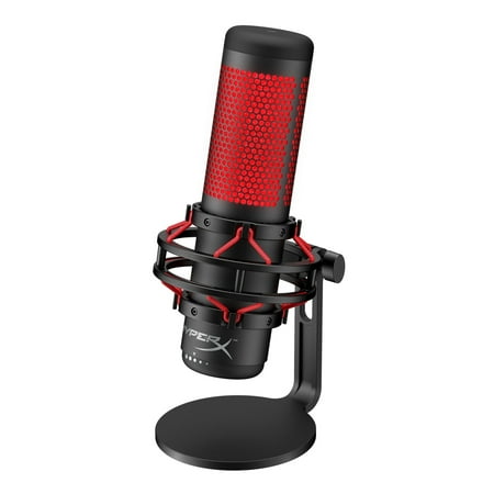 HyperX QuadCast USB Condenser Gaming Microphone - Black
