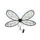 thumbnail image 2 of Alas de hada, alas de mariposa, accesorios de disfraz para festival de Halloween Negro, 2 of 9