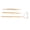 Gold, variant on LAZIOEGR 3-Piece False Eyelash Applicator Lash Lift Tools Stainless Steel Eyelash Separator Mirror Tweezers Set for Professional Lash Extension Makeup Cosmetics Silver
