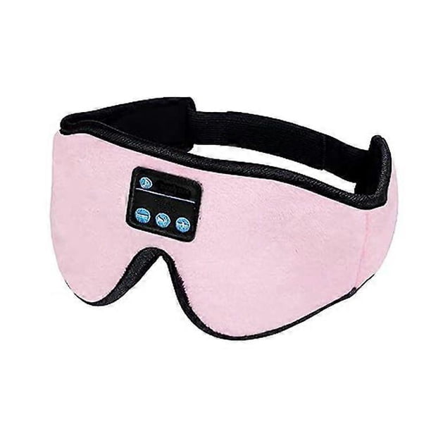 Sleeping Mask with Wireless Headphones Sleeping Headphones Wireless Sleeping Mask Side Sleeping Headphones Best Gift and Travel Essentials (Jet Black)